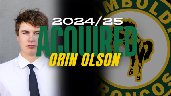 Broncos Acquire Orin Olson from AJHL