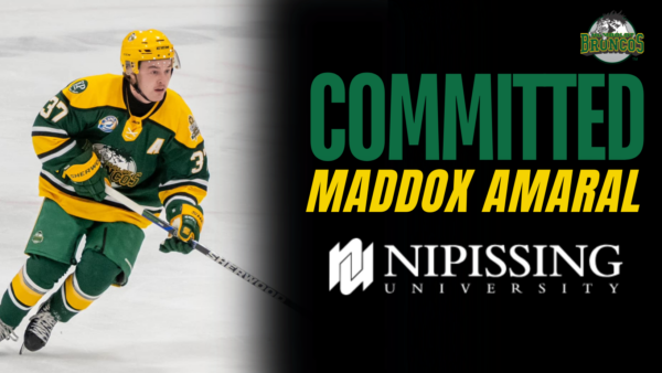 Maddox Amaral Commits to U-SPORTS at Nipissing University